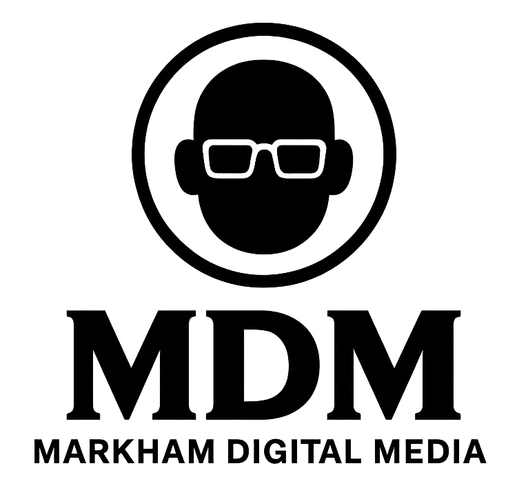 Markham Digital Media head logo
